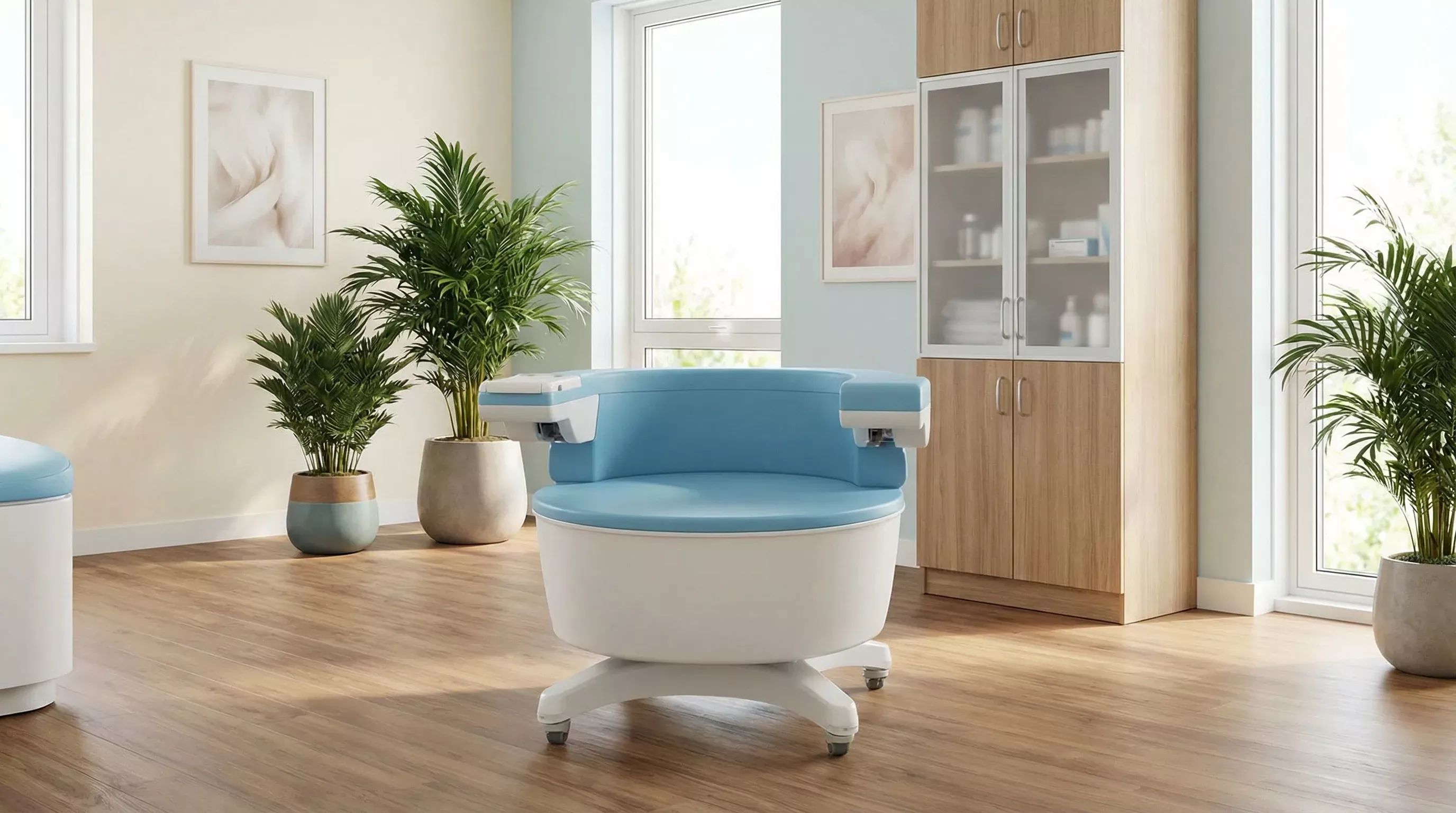 EMS-STUHL / BECKENBODEN